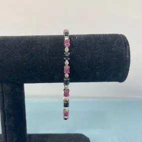 14ktBlack and Purple Stone Bracelet