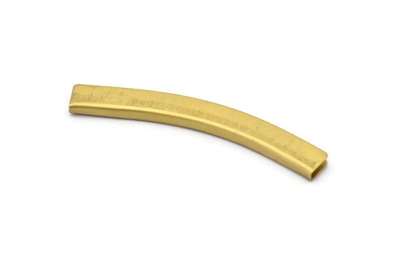 5 Raw Brass Findings (80x9mm)   D0509