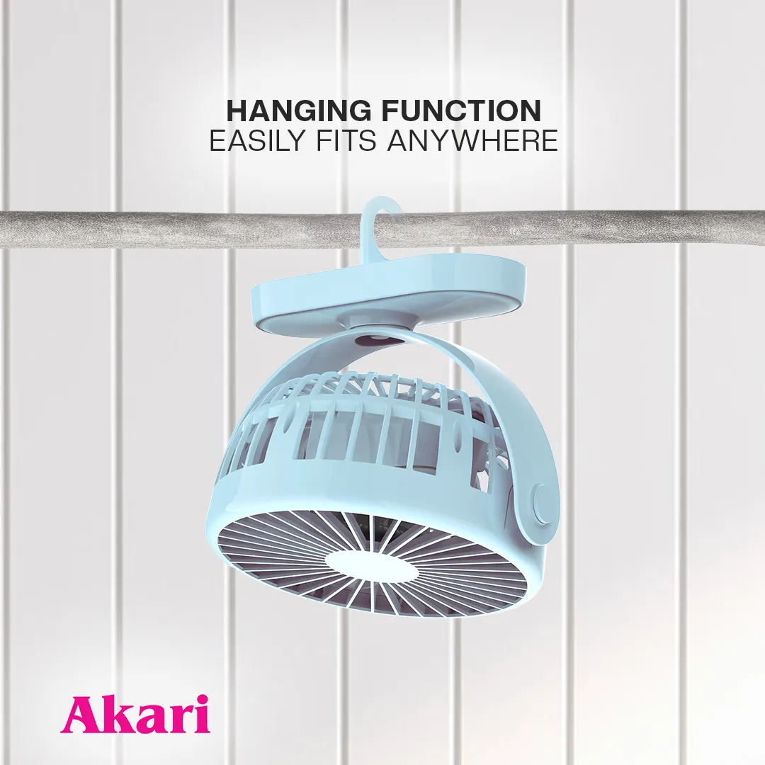 Akari 5 Rechargeable Compact Fan (AJF-5035)