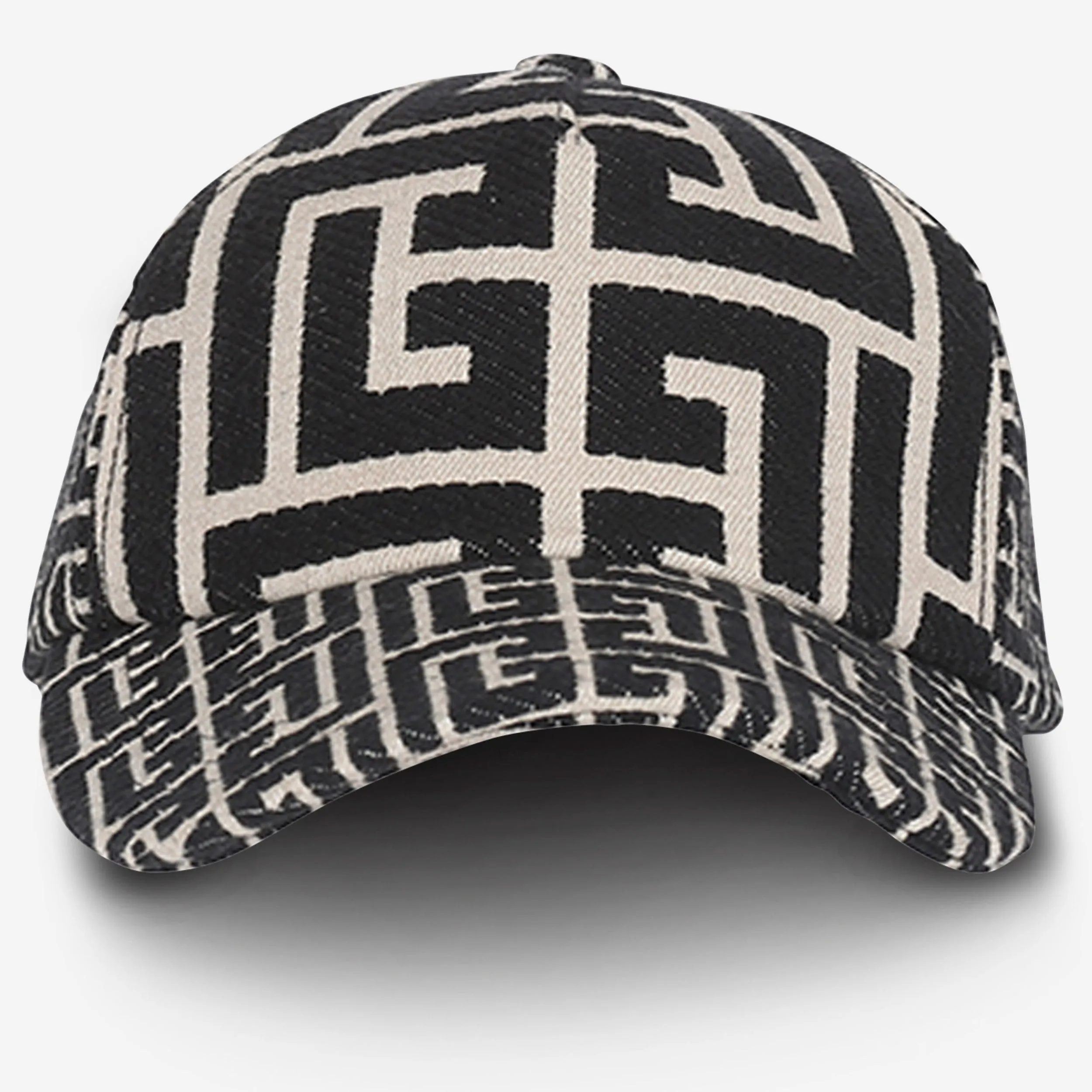 Balmain Monogrammed Jacquard Cap