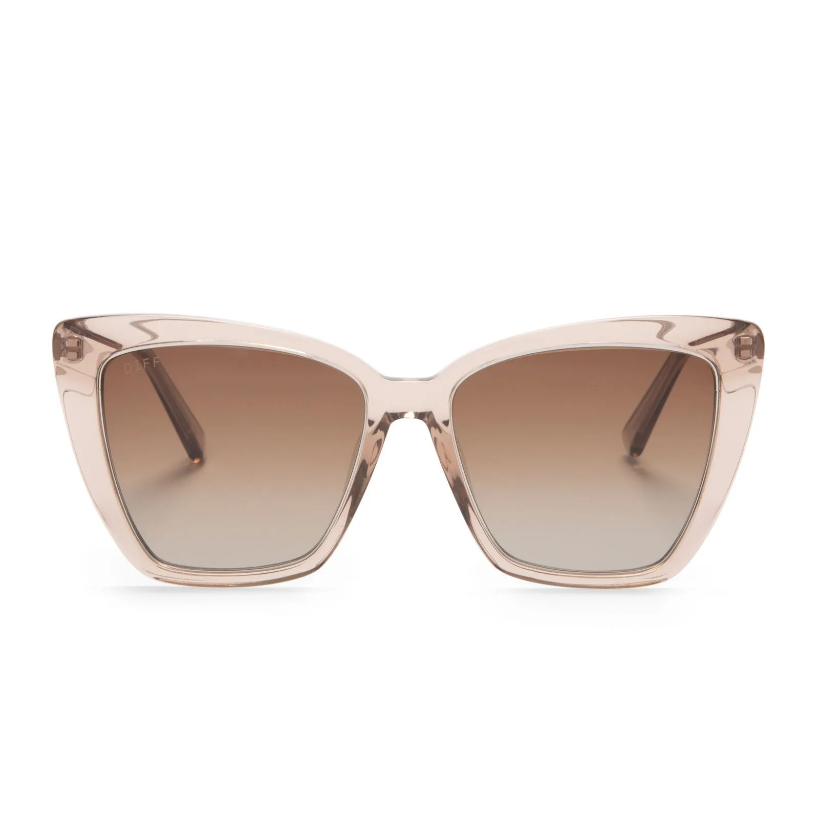 Becky IV Vintage Crystal   Brown Gradient Sunglasses