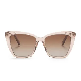 Becky IV Vintage Crystal   Brown Gradient Sunglasses