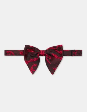 Black Red Bow Tie