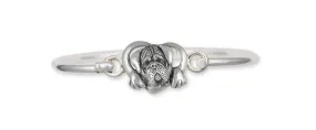 Bullmastiff Bracelet Jewelry Sterling Silver Handmade Dog Bracelet BM3-CB