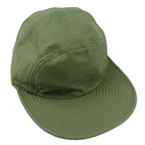 cableami - Baker Back Satin (Sulfit Dye) Soft Bill Cap - Olive