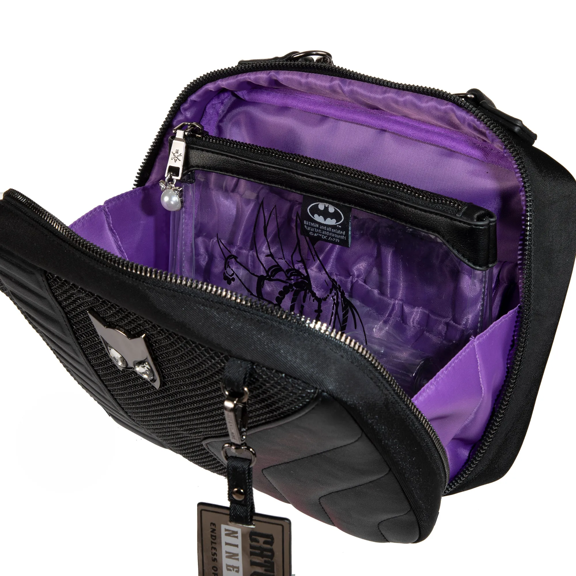 Catwoman Cosmetic & Toiletry Travel Bag Set