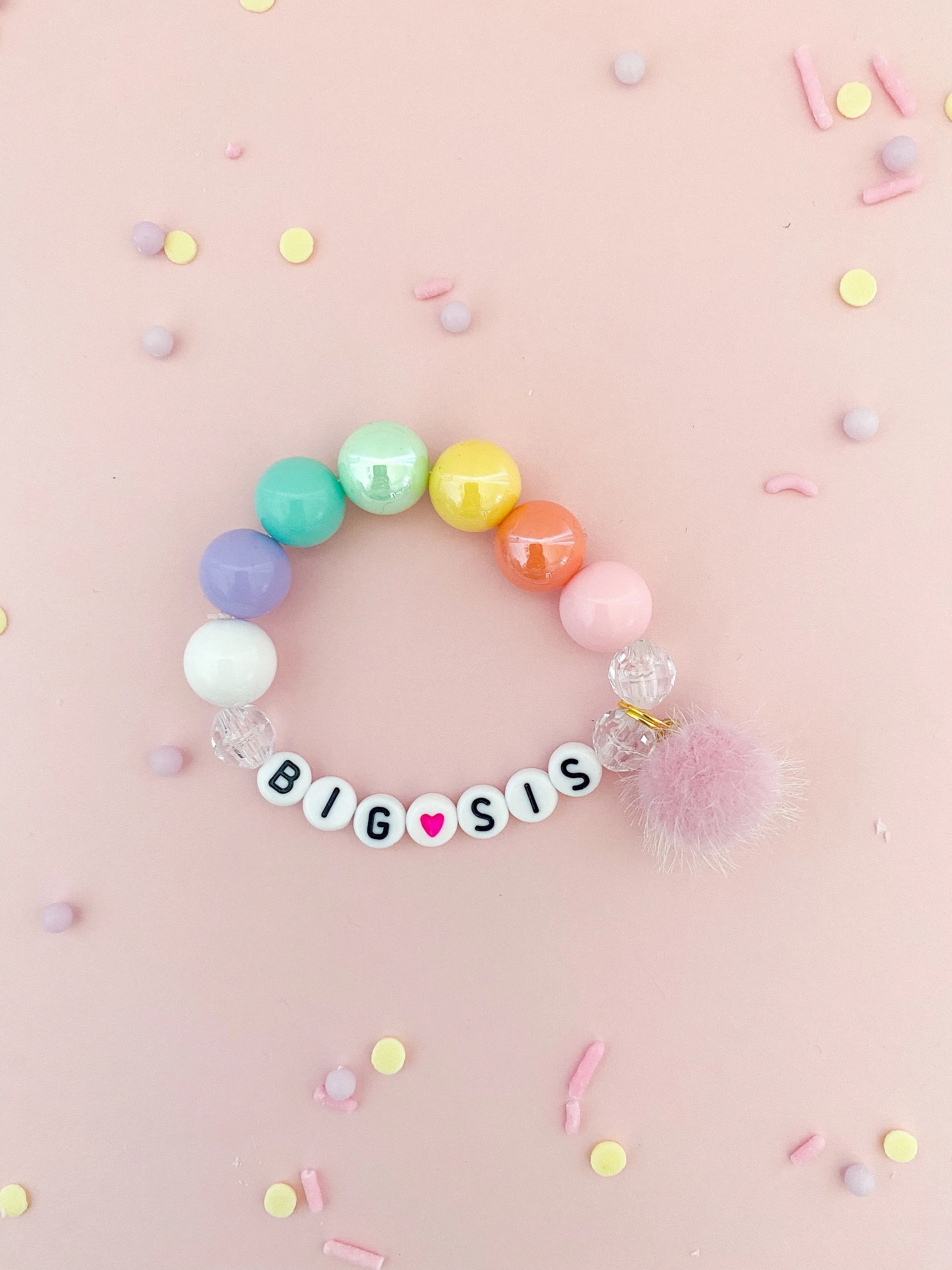 Celebration! Big Sis OR Lil Sis Charm Bracelet