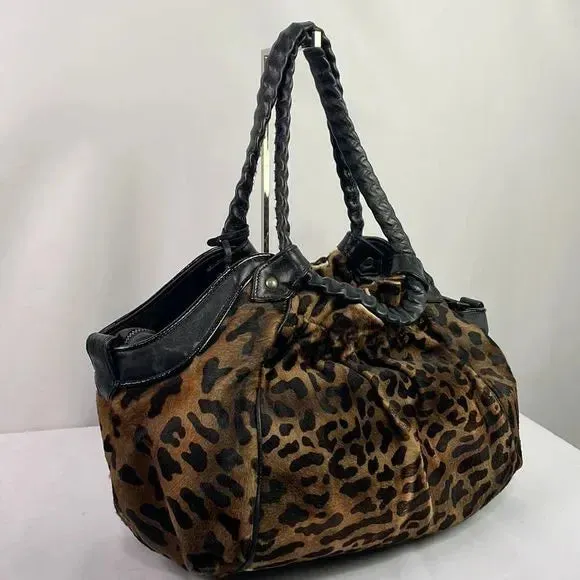 Christan Louboutin Large Animal Pony Satchel Bag