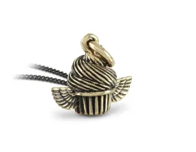 Cupcake Necklace - Bronze