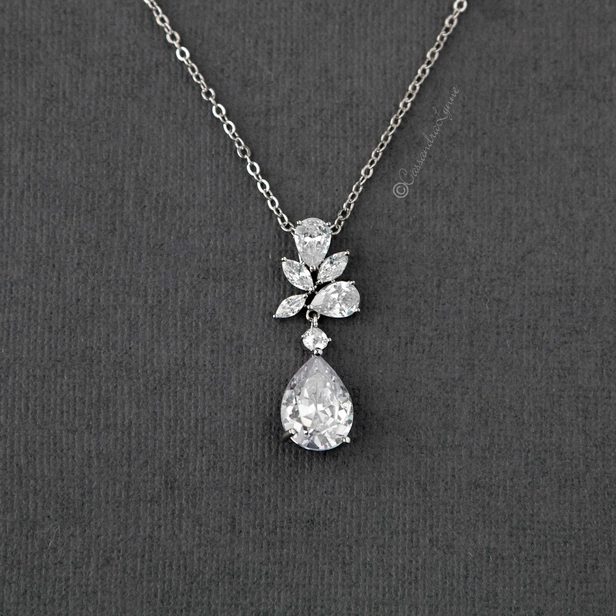 CZ Pendant Necklace