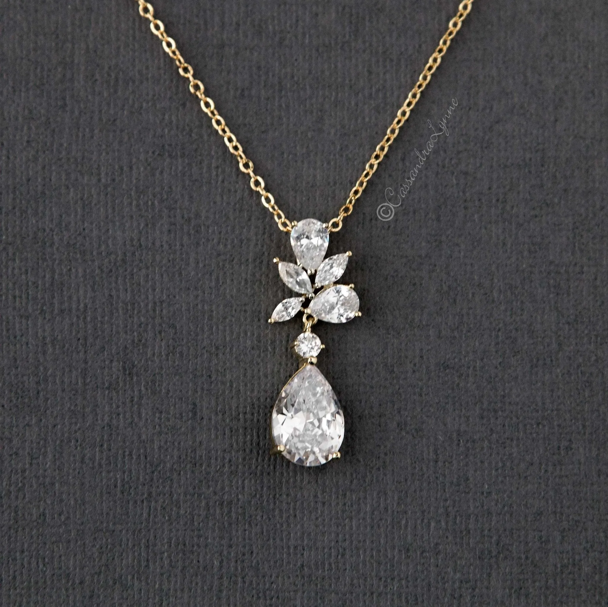 CZ Pendant Necklace