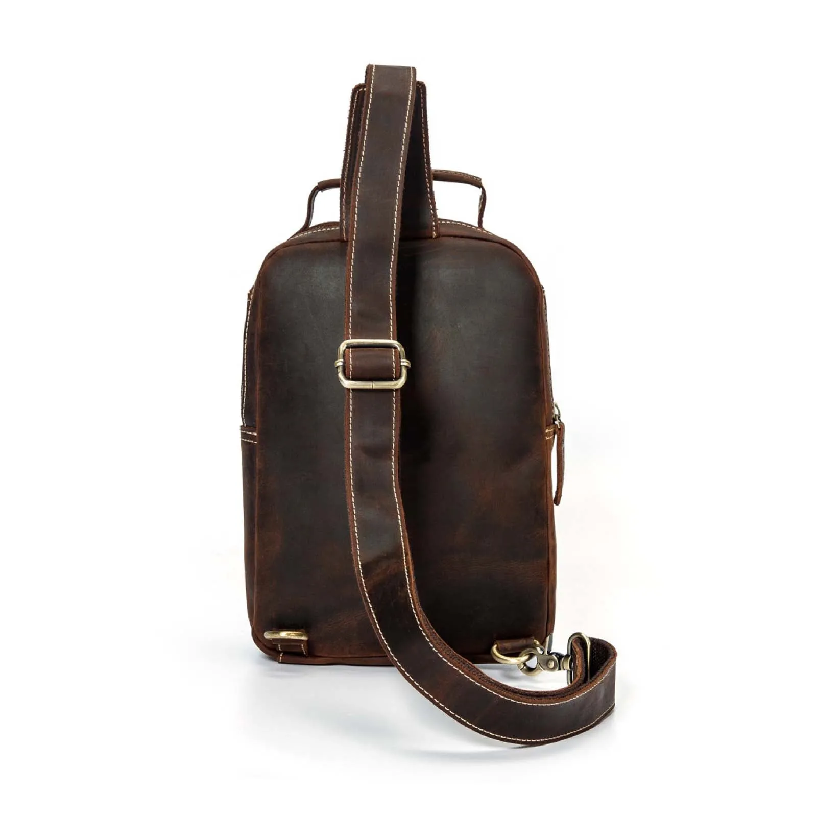 Designer Vintage Leather Sling Bag