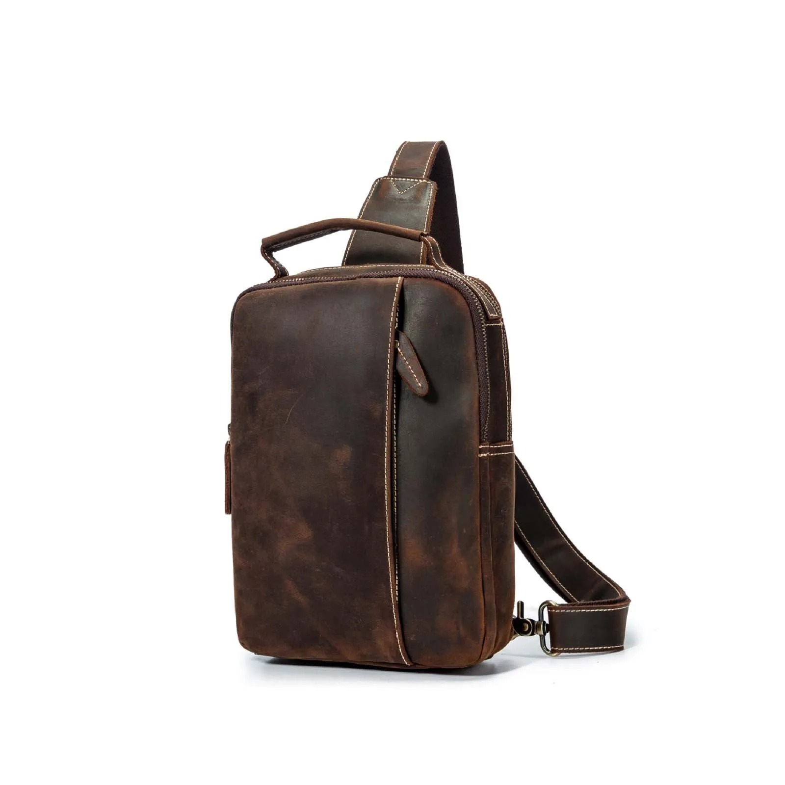 Designer Vintage Leather Sling Bag