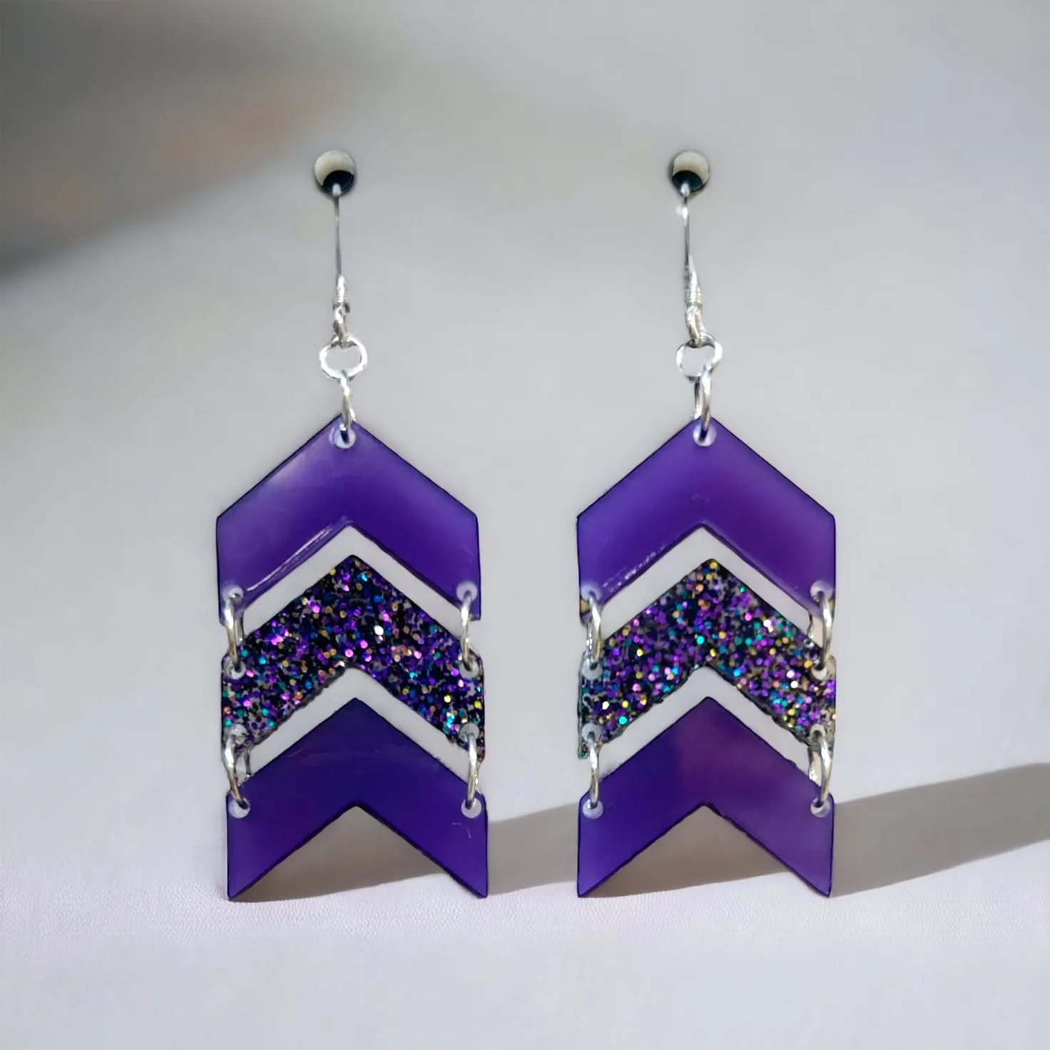 DIY Jewelry Kit - Acrylic Chevron Earring Kit