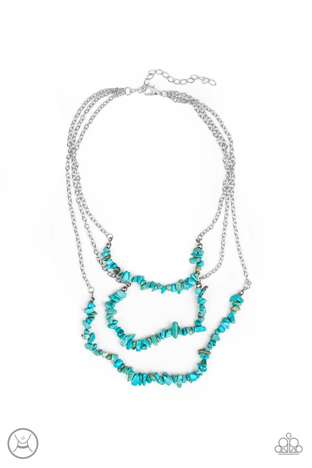 Eco Goddess - Blue Paparazzi Necklace