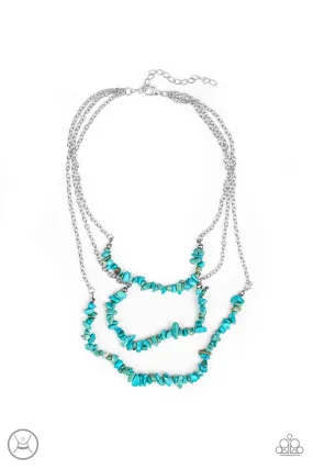 Eco Goddess - Blue Paparazzi Necklace