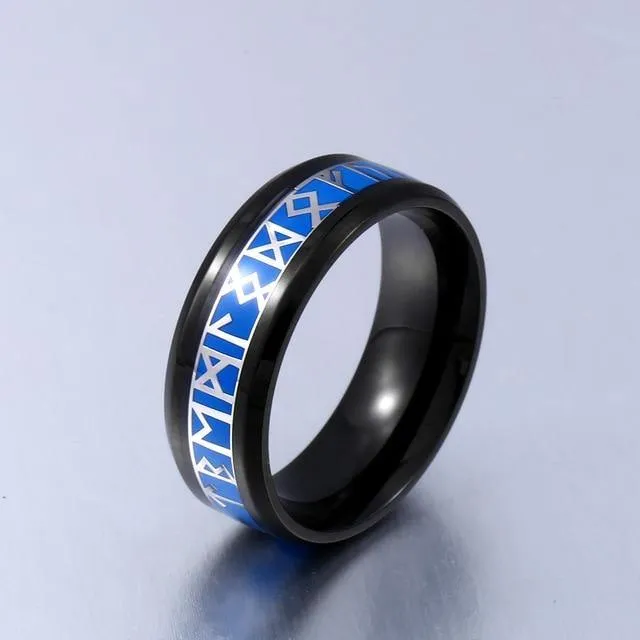 Elder Furthark Runes Rings