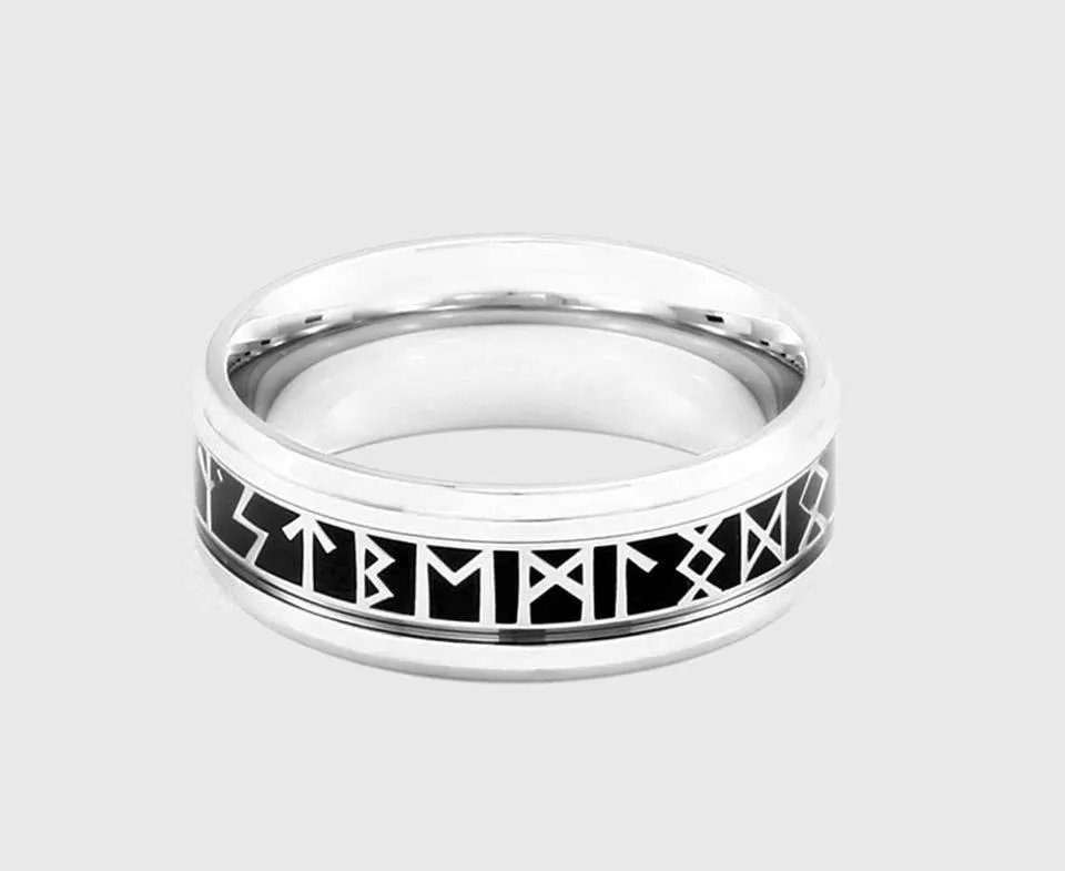 Elder Furthark Runes Rings