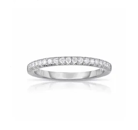 French Cut 1/2 Diamond Band