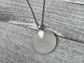 Frosted Glass Pendant