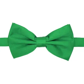 Gia Green Satin Adjustable Bowtie