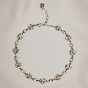 Grace Pearl and Crystal Necklace