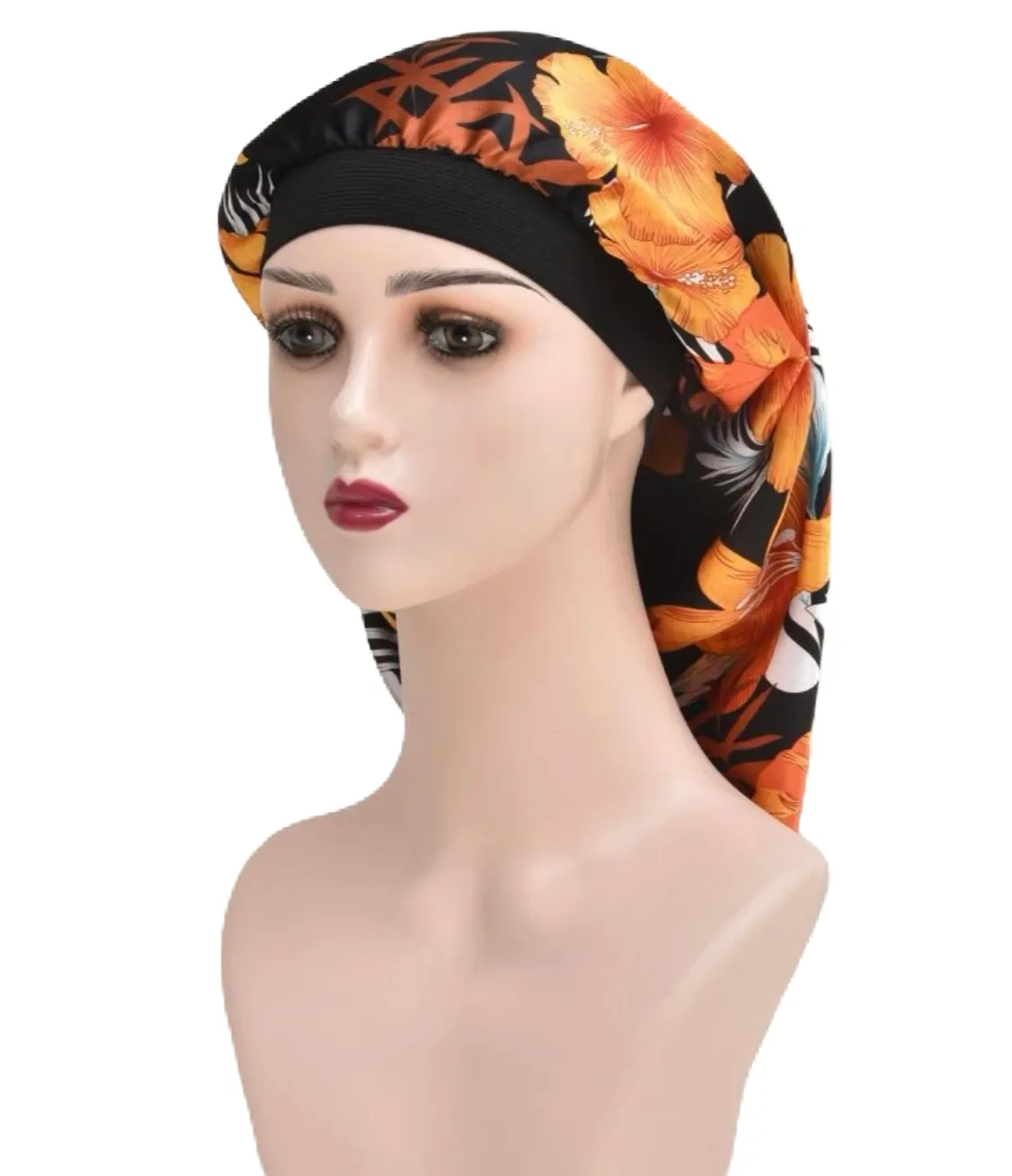 Hibiscus Hair Bonnet