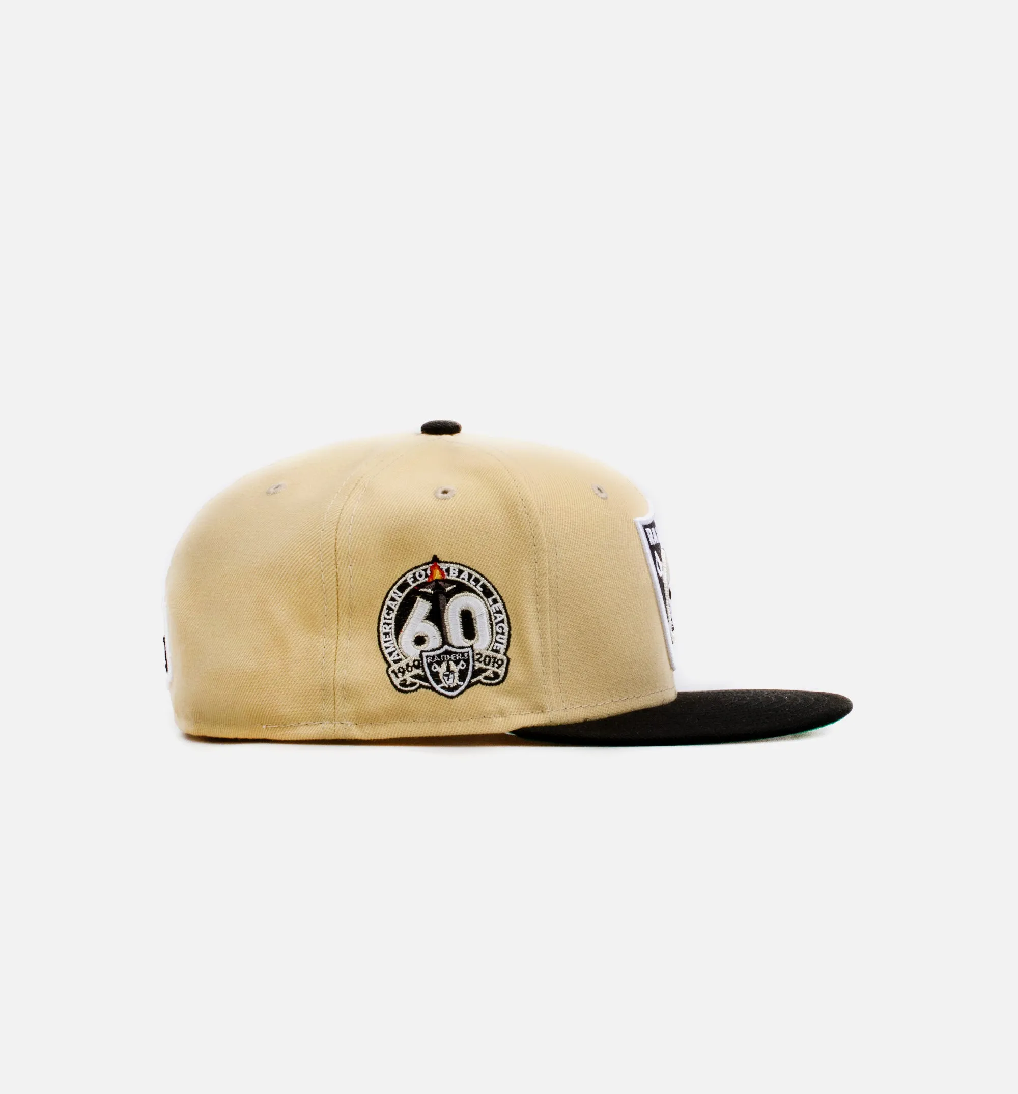 Las Vegas Raiders Gold Dome 59Fifty Mens Fitted Hat - Gold/ Black