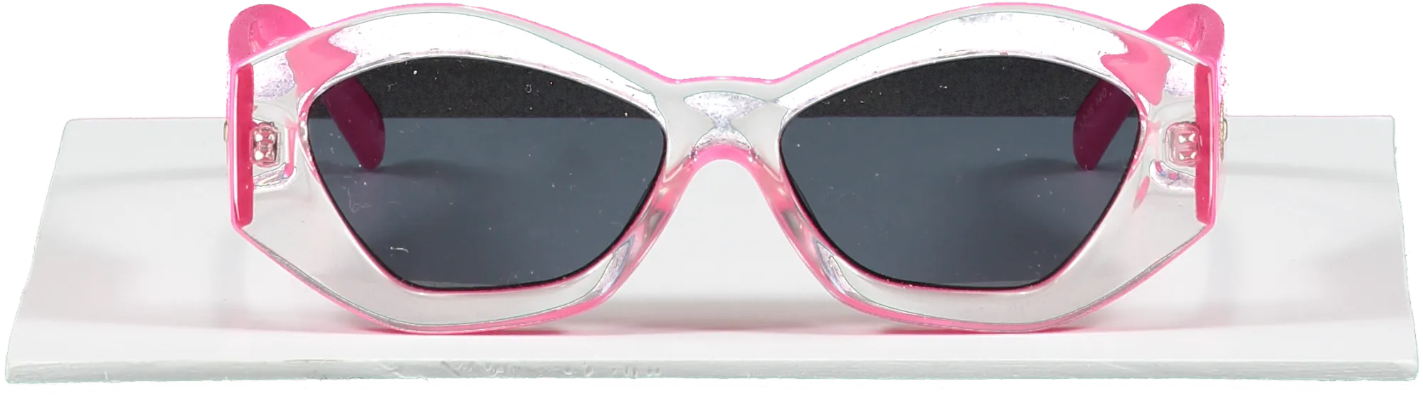 Le Specs Luxe Pink The Ginchiest Sunglasses  in case