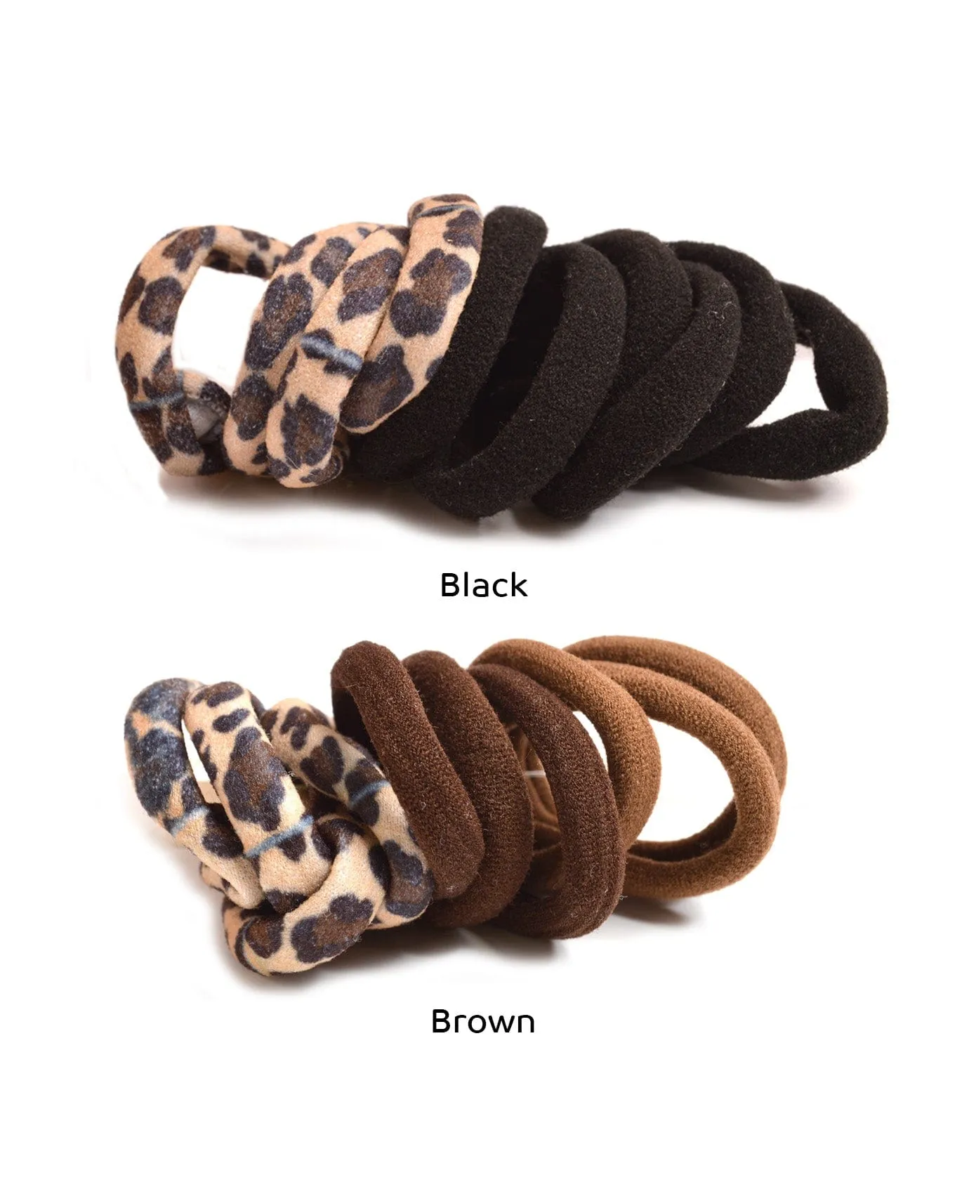 Leopard Hair Ties