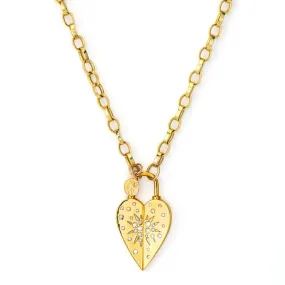 Love Explosion Heart Pendant