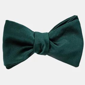 Negroni - Silk Bow Tie - Dark Green