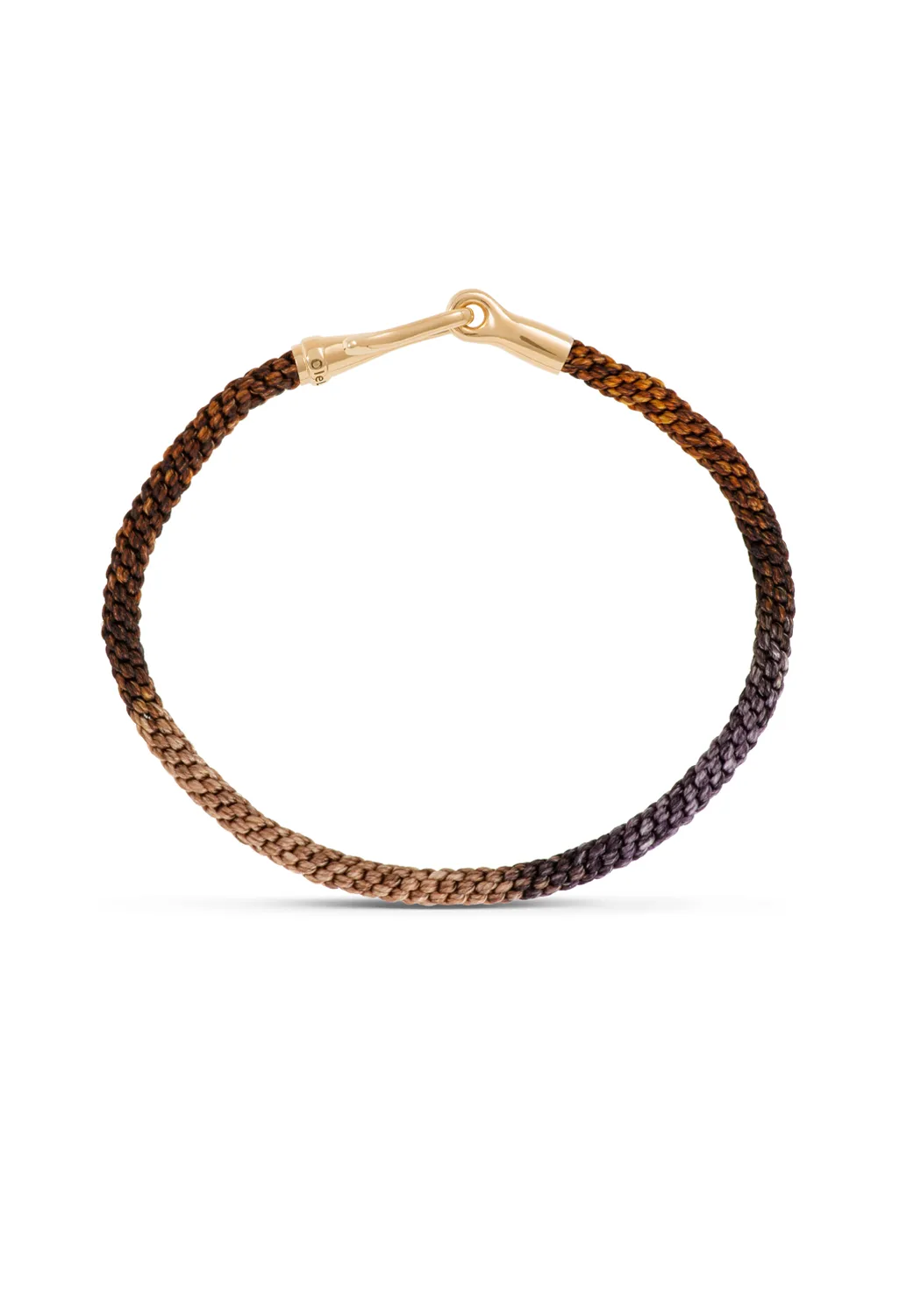 Ole Lynggaard Life 18KYG Velvet Rope Bracelet | 18 cm