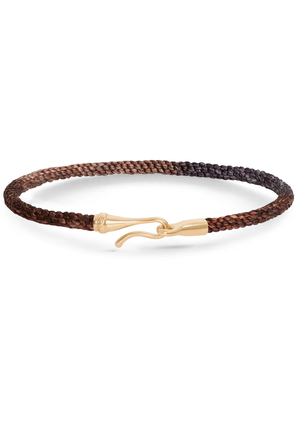 Ole Lynggaard Life 18KYG Velvet Rope Bracelet | 18 cm