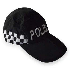 Op. Zulu Folding Police Contact Cap Black