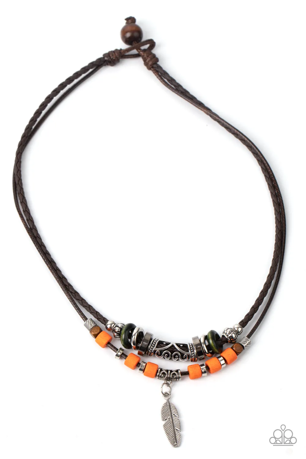 Paparazzi Fly Away HOMESPUN - Multi Urban Necklace