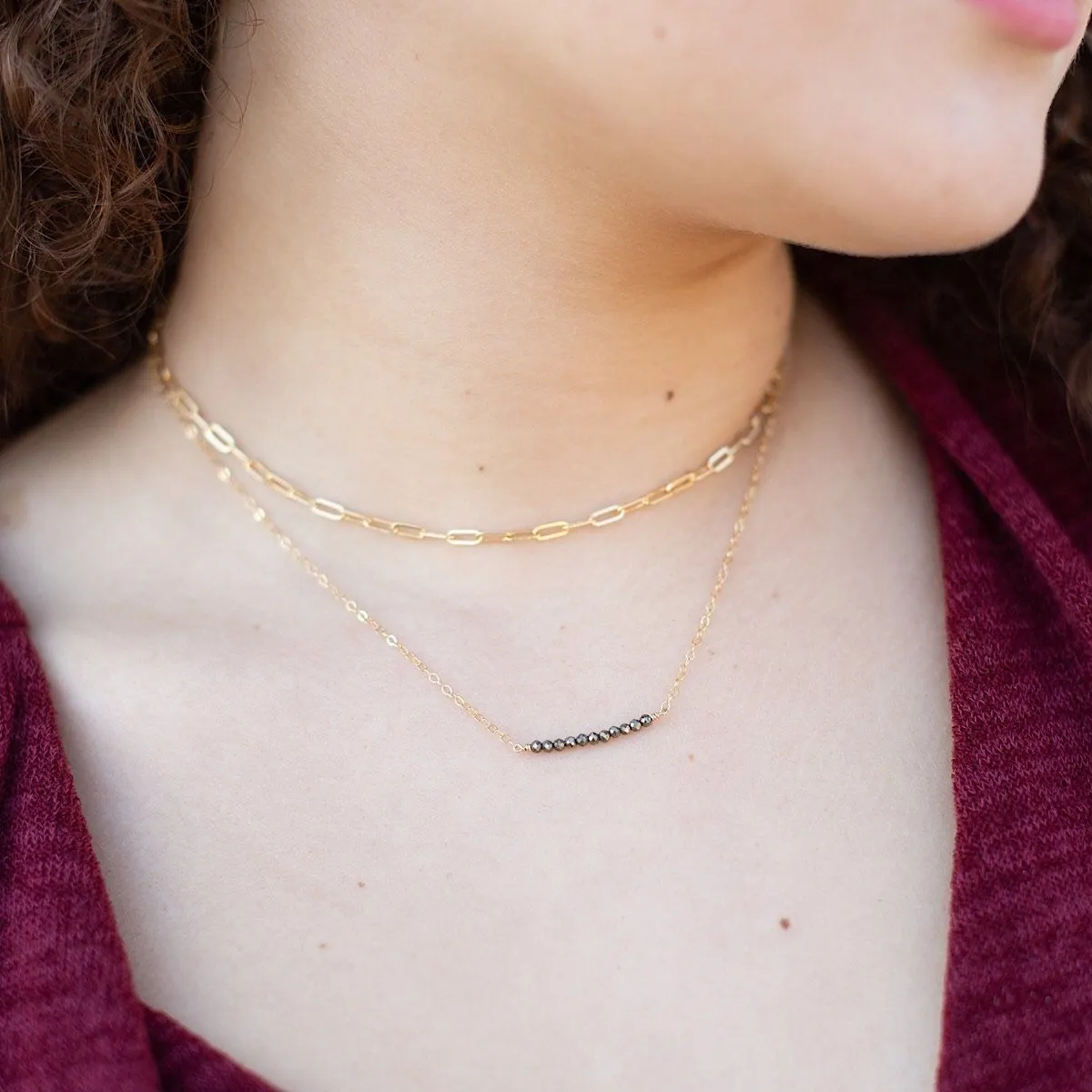 Paperclip Chain Necklace