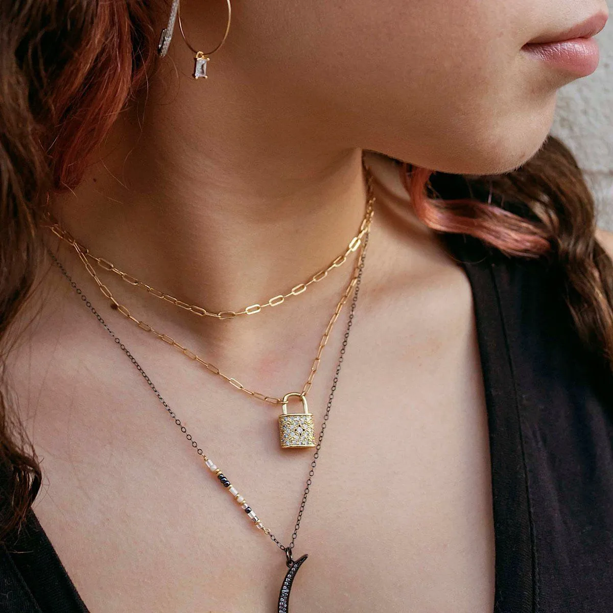 Paperclip Chain Necklace