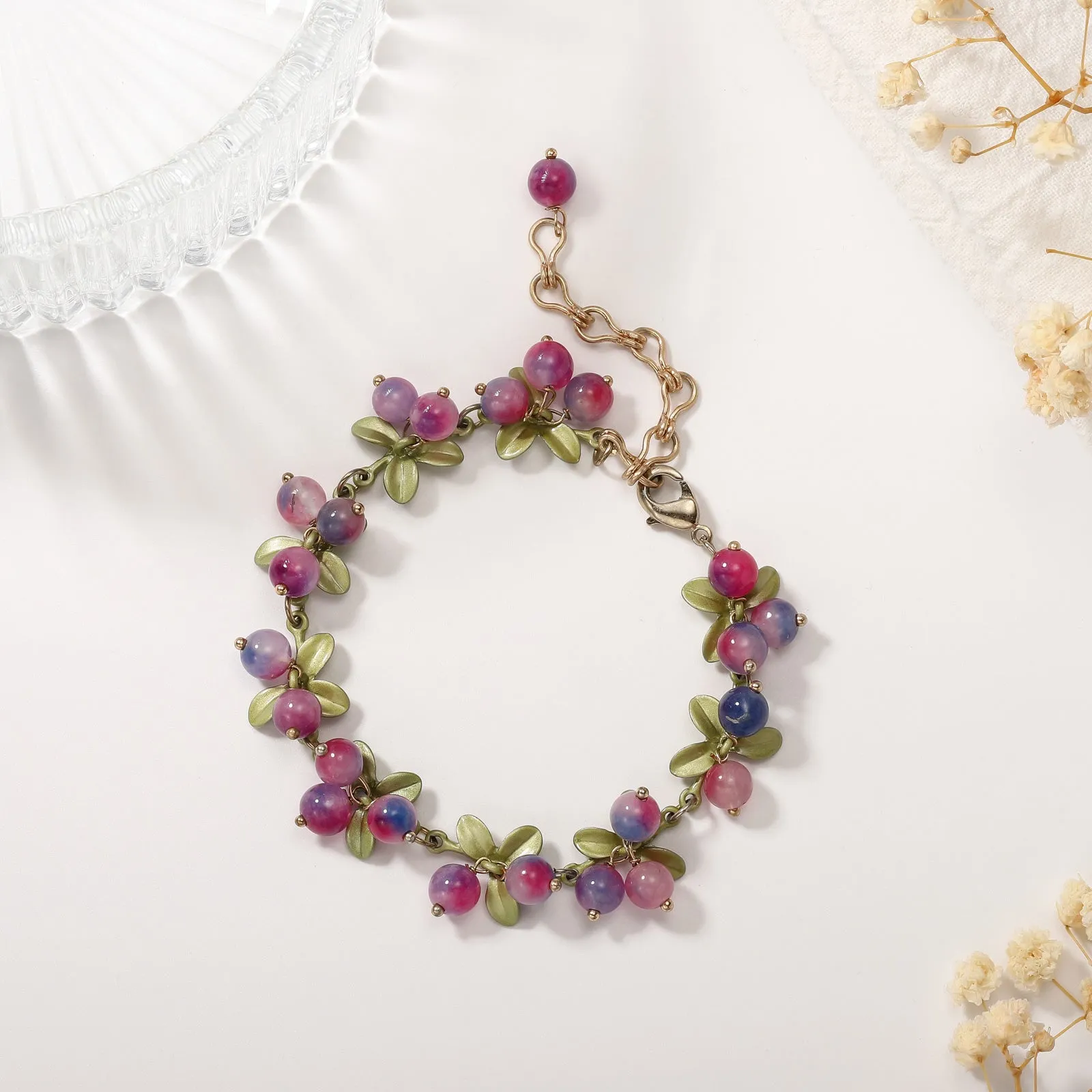 Purple Berry Bracelet