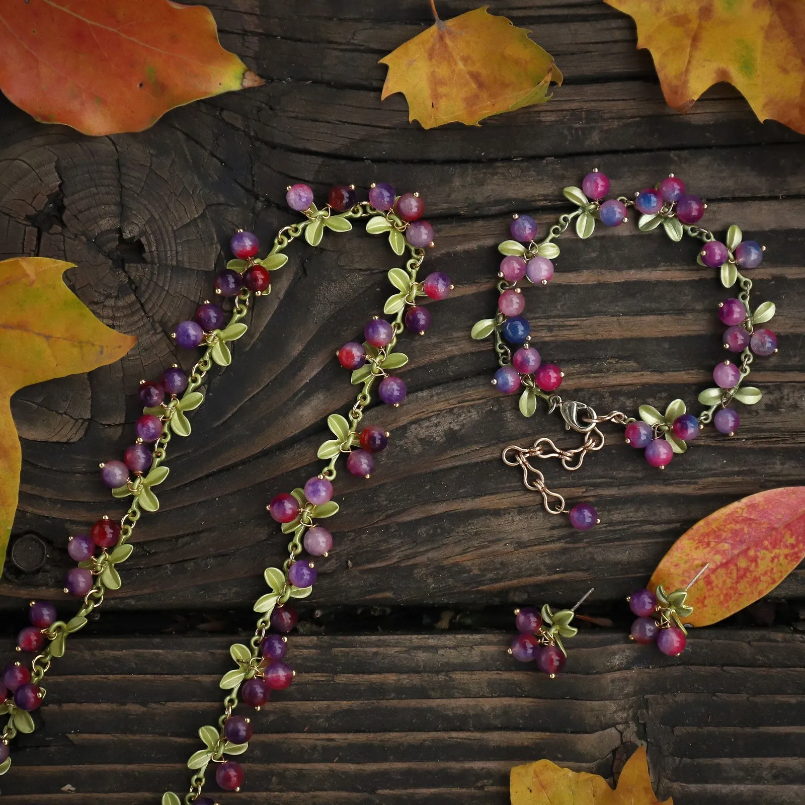 Purple Berry Bracelet