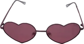 QUAY Pink Heartbreaker Sunglasses