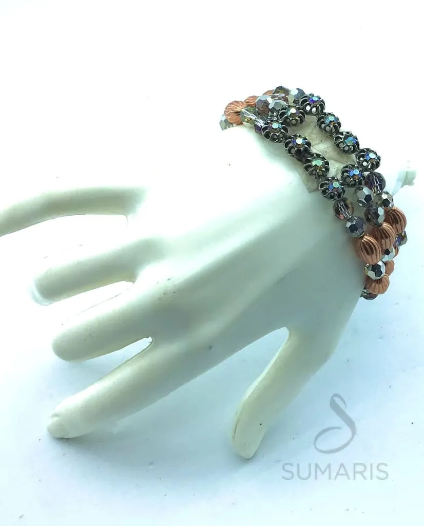 RECTANGULAR OOAK STATEMENT BRACELET