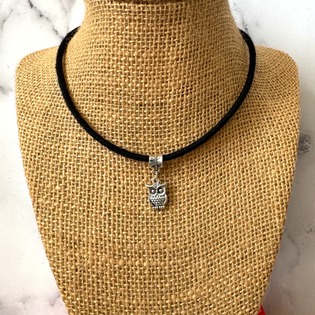 Silver Charm Choker