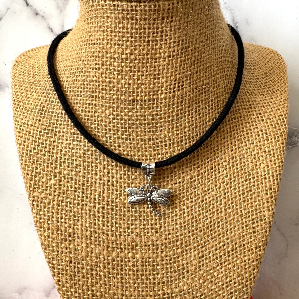 Silver Charm Choker