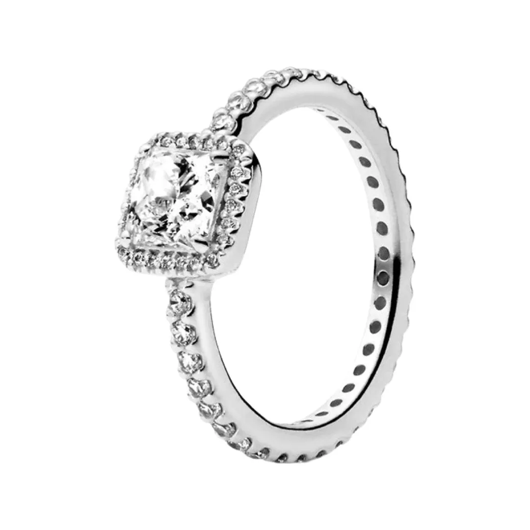 SQUARE SPARKLING RING