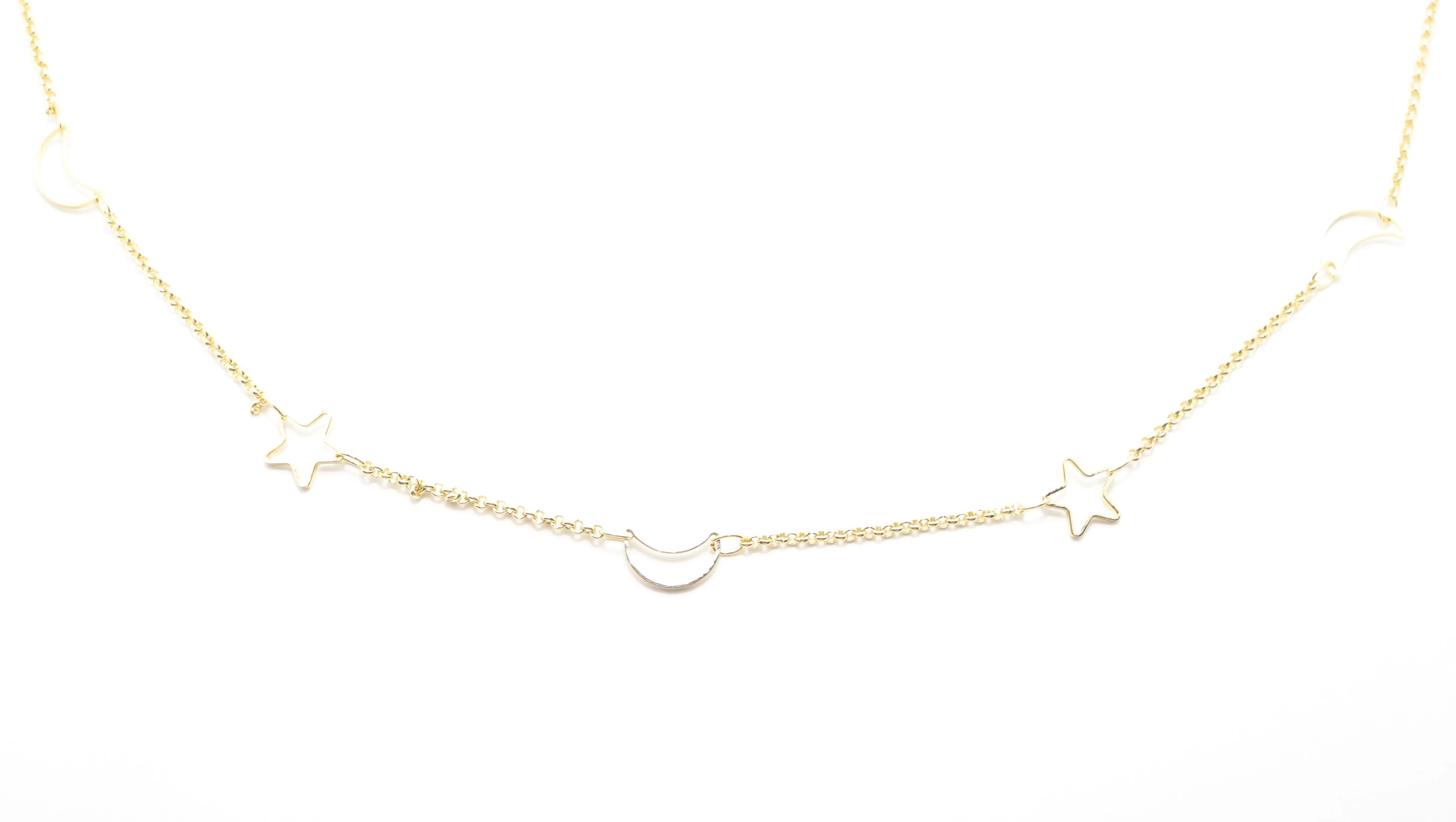 Star & Moon Choker