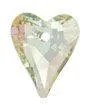 Swarovski 17mm Wild Heart Pendant - Luminous Green (1pc)