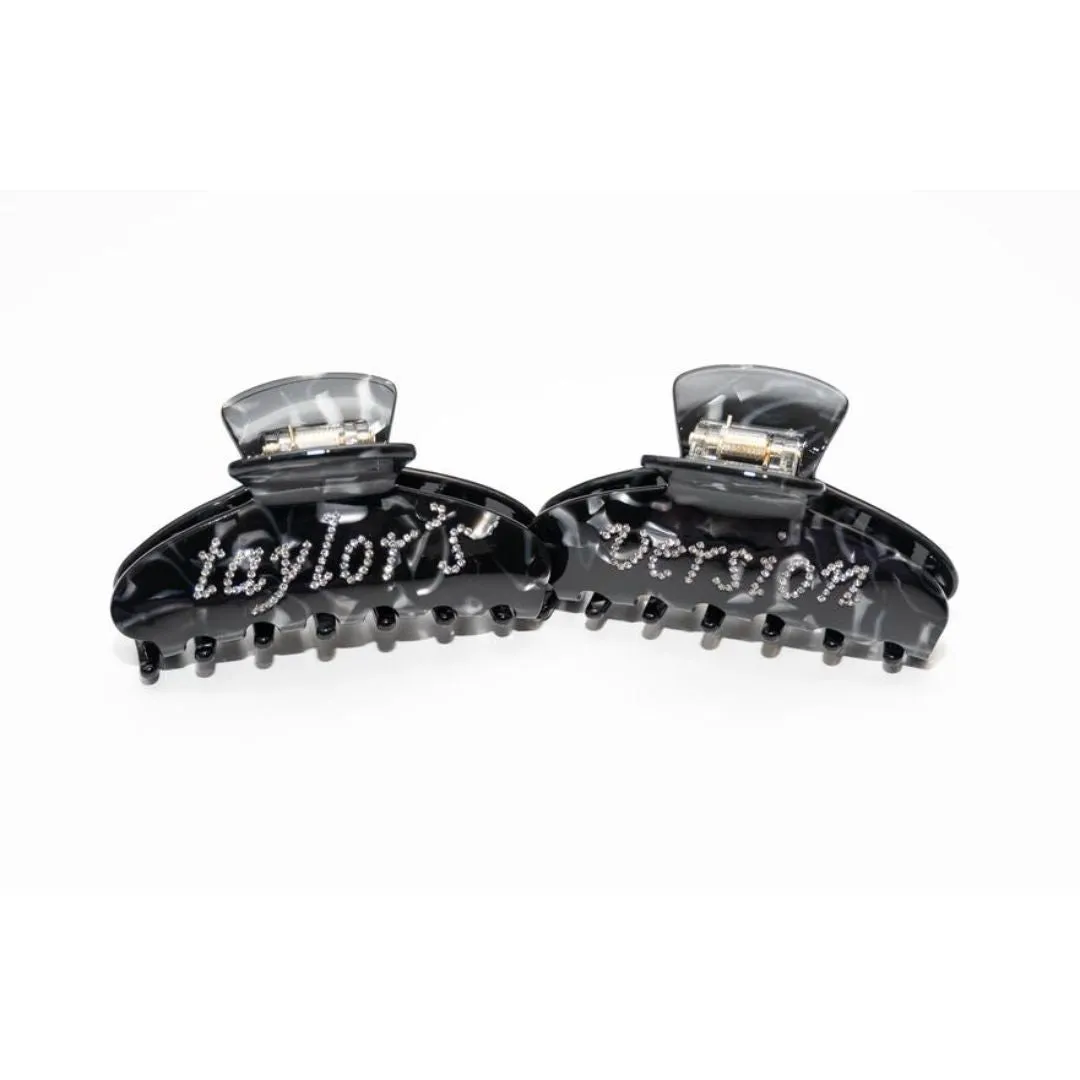 Taylor's Version Black Hair Claw Clip