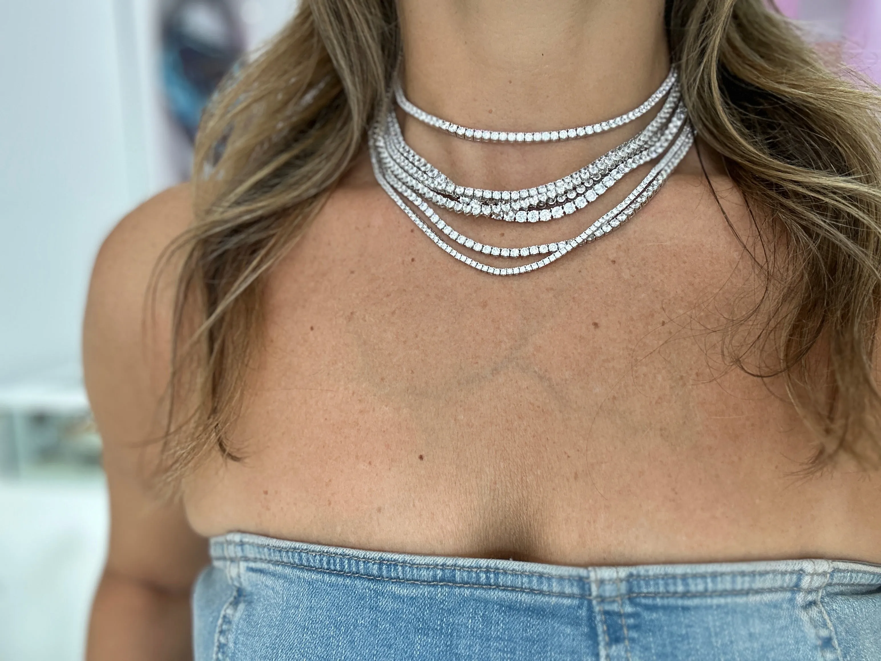 THIN TENNIS CHOKER