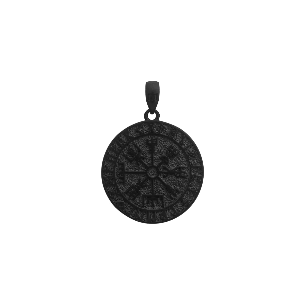 Vegvisir Pendant - Black